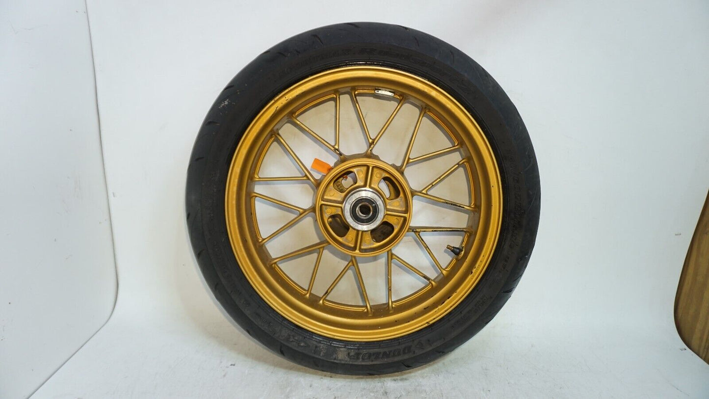 2022 22-23 Kawasaki Z650RS Z650 Rear Back Wheel Rim Straight GOLD 254928 OEM