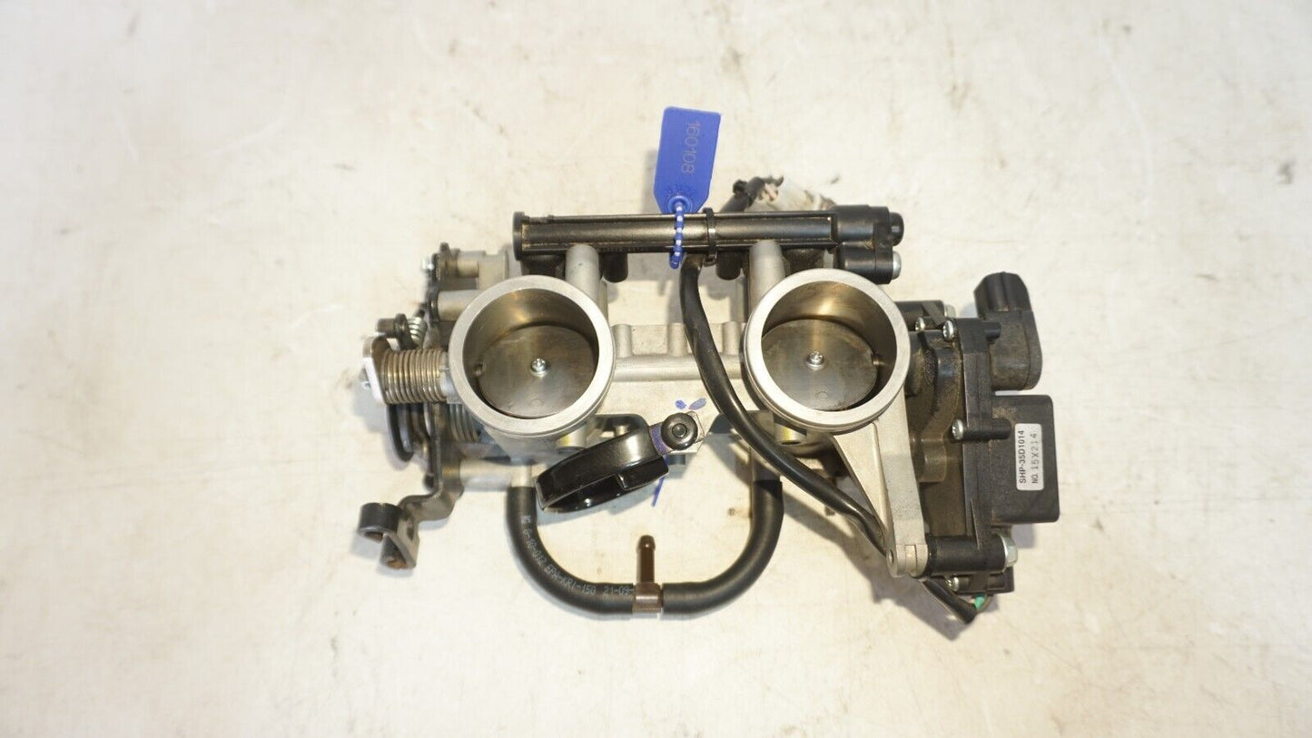2022 Kawasaki Z650RS Main Fuel Injectors Throttle Bodies 16163-0875 160108 OEM