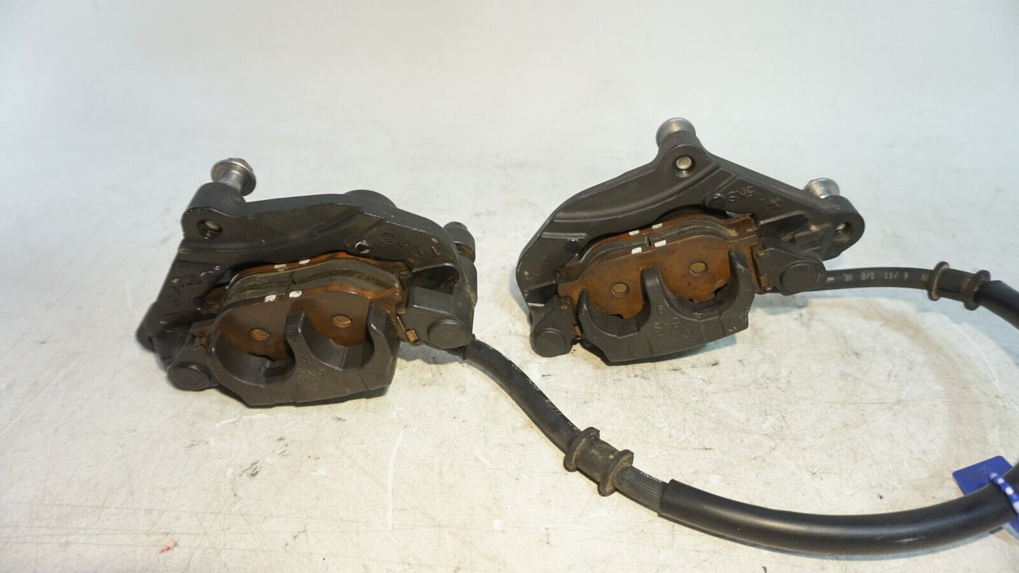 2009 - 17 YAMAHA FZ6R RIGHT LEFT FRONT BRAKE CALIPER PAIR CALIPERS 160347 OEM
