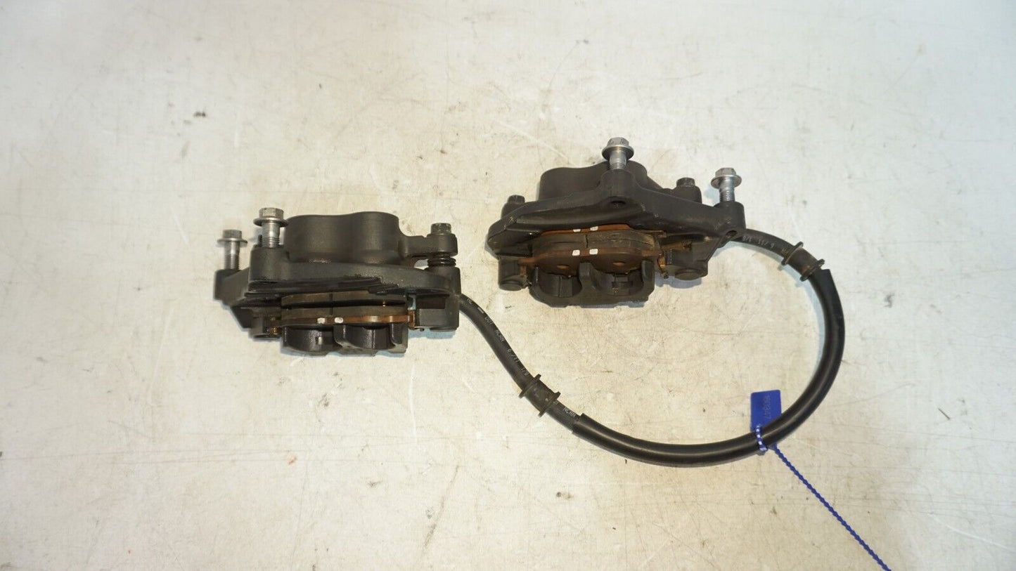 2009 - 17 YAMAHA FZ6R RIGHT LEFT FRONT BRAKE CALIPER PAIR CALIPERS 160347 OEM