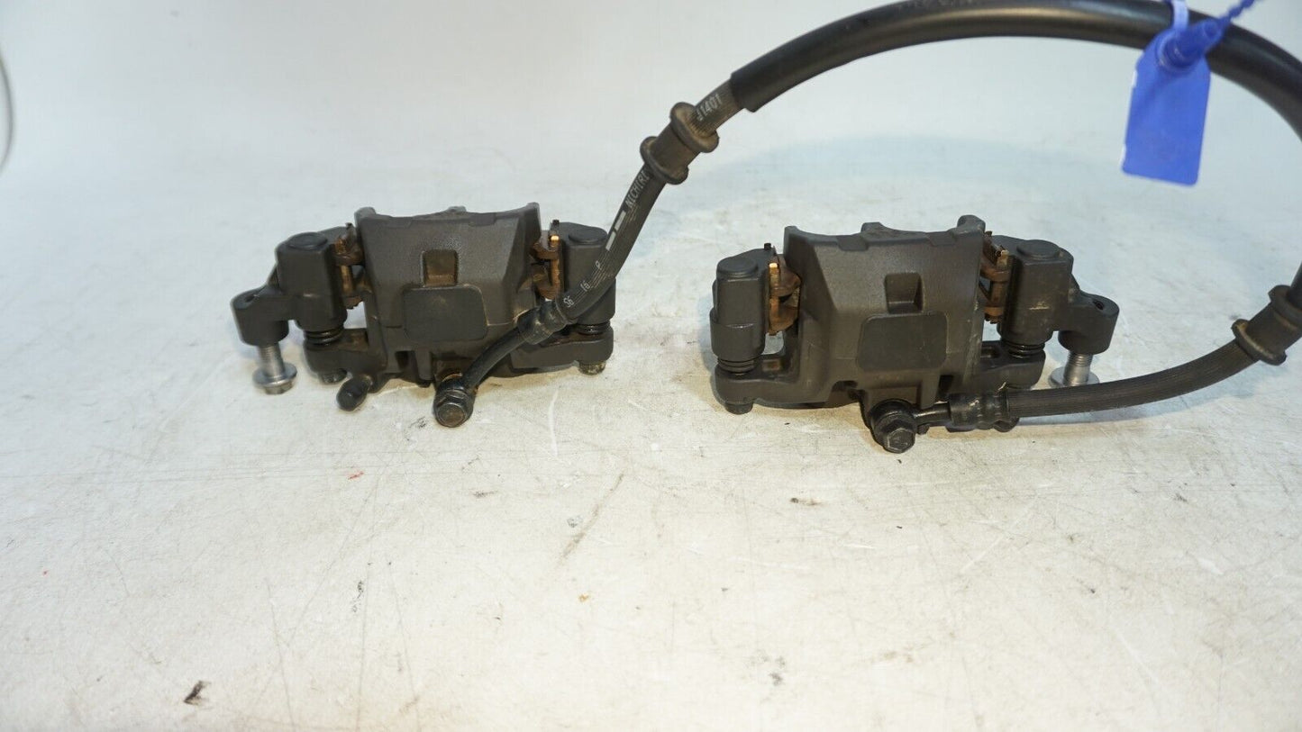 2009 - 17 YAMAHA FZ6R RIGHT LEFT FRONT BRAKE CALIPER PAIR CALIPERS 160347 OEM
