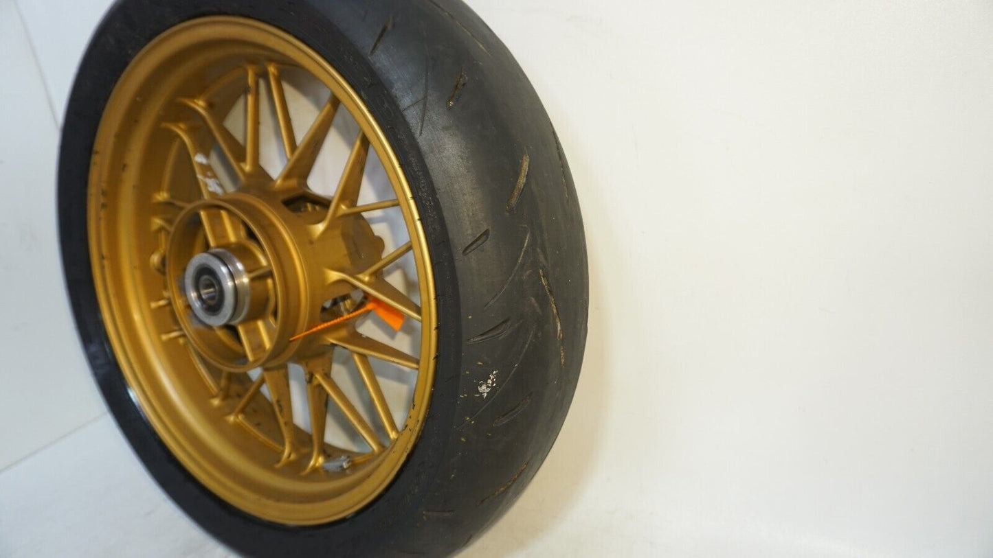 2022 22-23 Kawasaki Z650RS Z650 Rear Back Wheel Rim Straight GOLD 254928 OEM