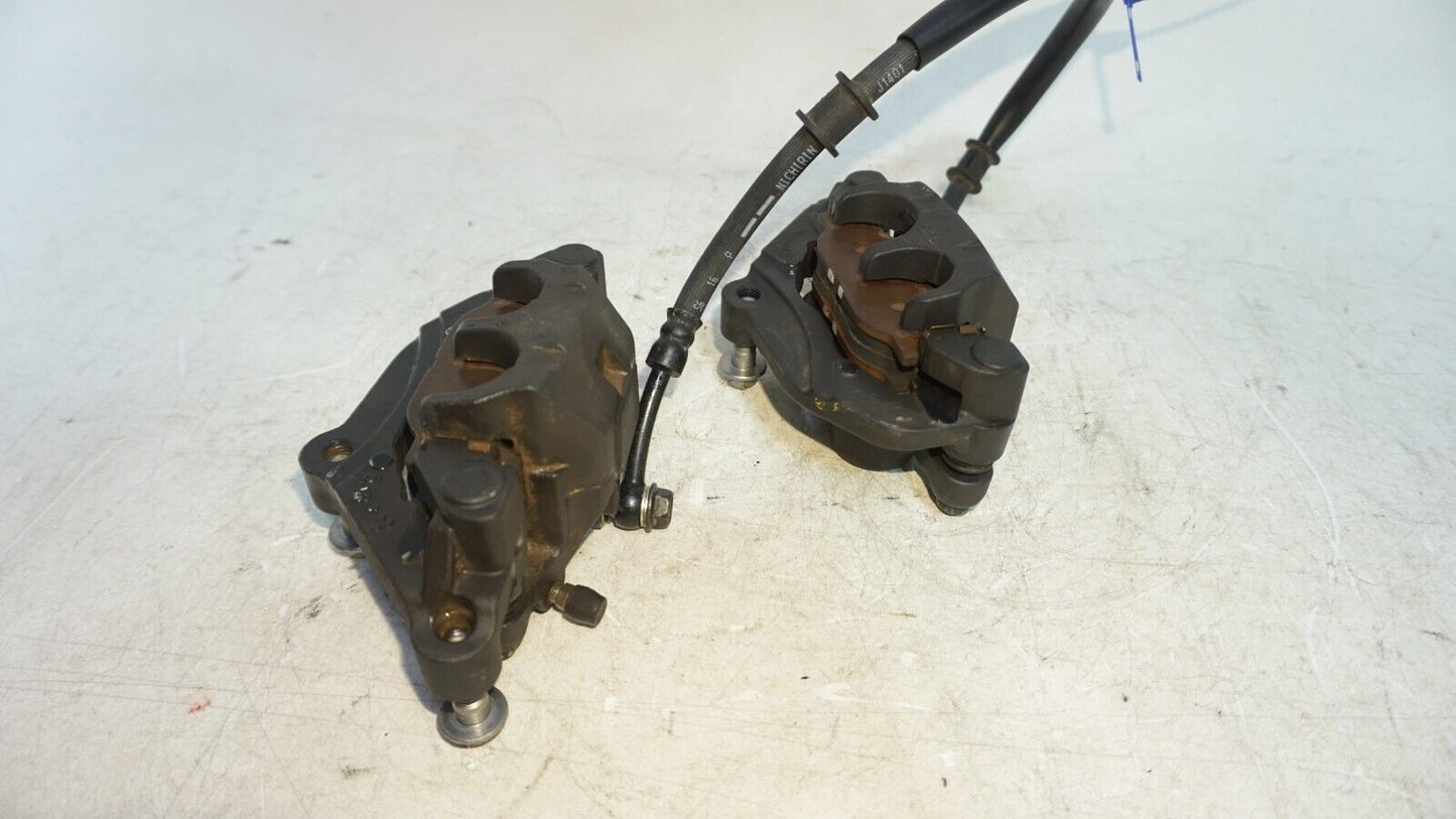 2009 - 17 YAMAHA FZ6R RIGHT LEFT FRONT BRAKE CALIPER PAIR CALIPERS 160347 OEM