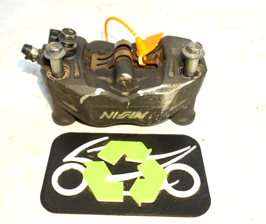 18-23 Suzuki GSXS 750 LEFT Front Brake Caliper Pads Bolts 254865 OEM
