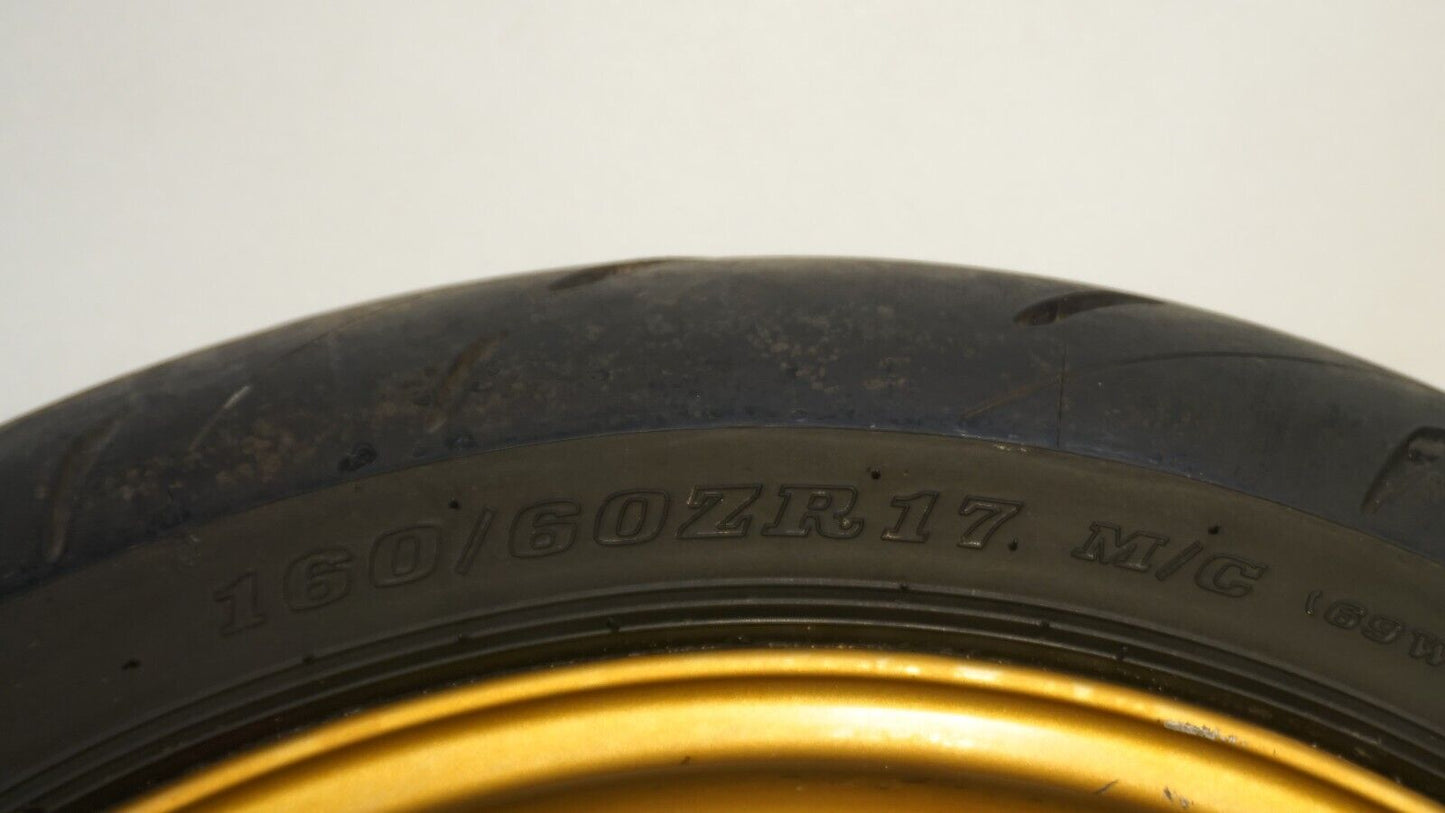 2022 22-23 Kawasaki Z650RS Z650 Rear Back Wheel Rim Straight GOLD 254928 OEM