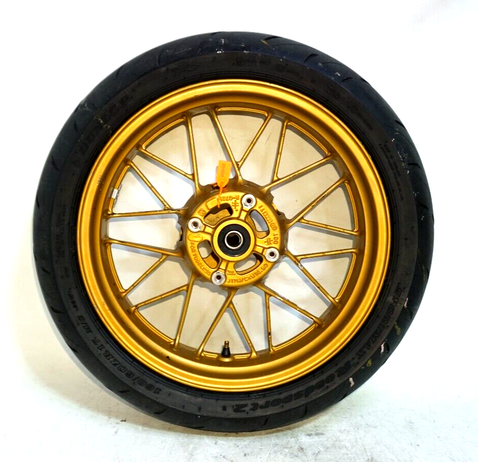 2022 22-23 Kawasaki Z650RS Z650 Rear Back Wheel Rim Straight GOLD 254928 OEM