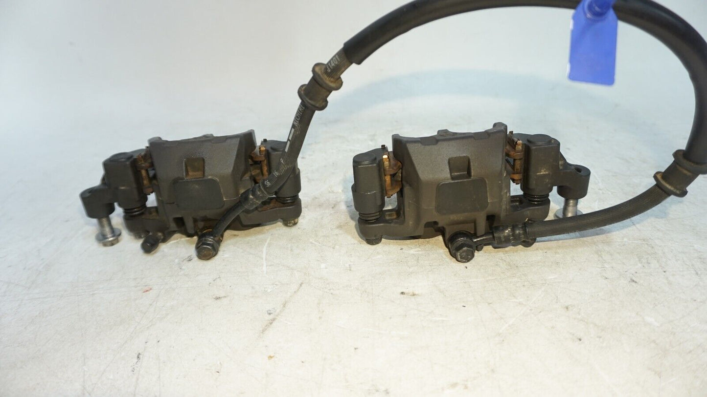 2009 - 17 YAMAHA FZ6R RIGHT LEFT FRONT BRAKE CALIPER PAIR CALIPERS 160347 OEM