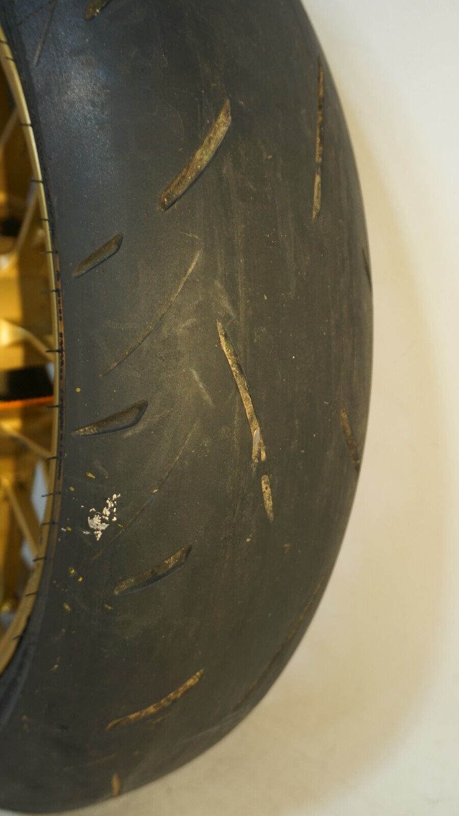 2022 22-23 Kawasaki Z650RS Z650 Rear Back Wheel Rim Straight GOLD 254928 OEM