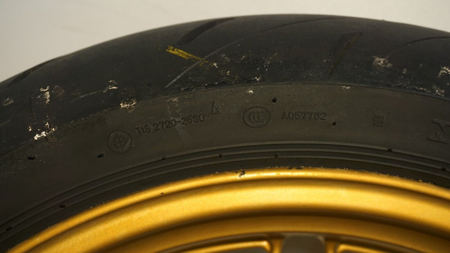 2022 22-23 Kawasaki Z650RS Z650 Rear Back Wheel Rim Straight GOLD 254928 OEM