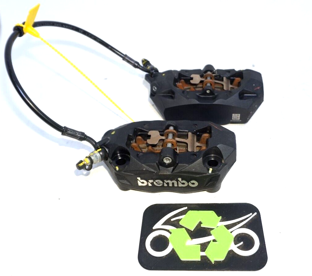 2022 Aprilia Tuono 660 RS Brembo 100mm Front Brake Calipers Caliper Pair OEM