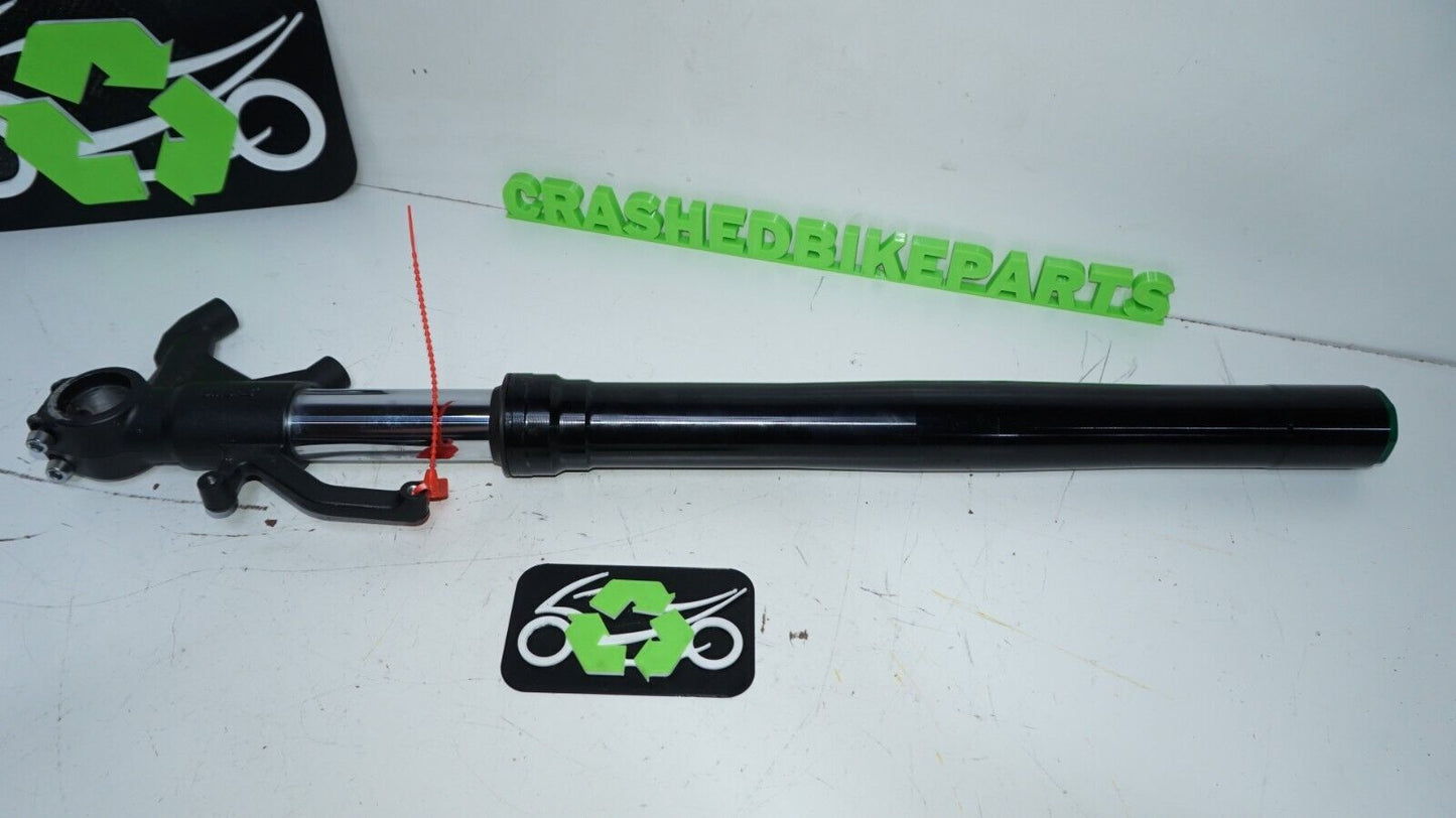 13-16 KAWASAKI ZX6R ZX 6 ZX6 636 RIGHT SIDE FORK FRONT TUBES 148376 Damaged