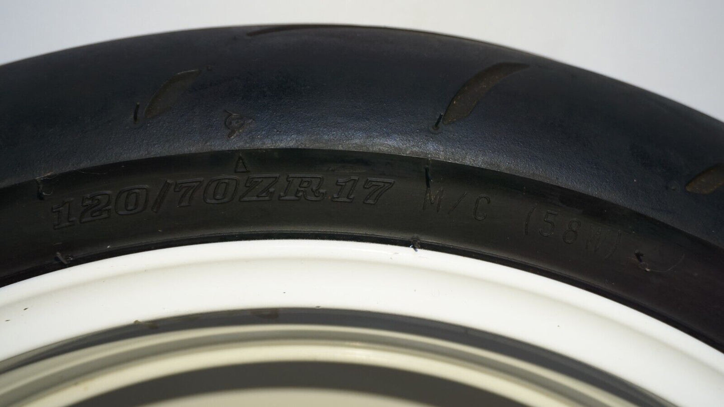 2008 2009 SUZUKI GSXR 600 750 FRONT RIM WHEEL TIRE BRAKE ROTORS 239862 OEM