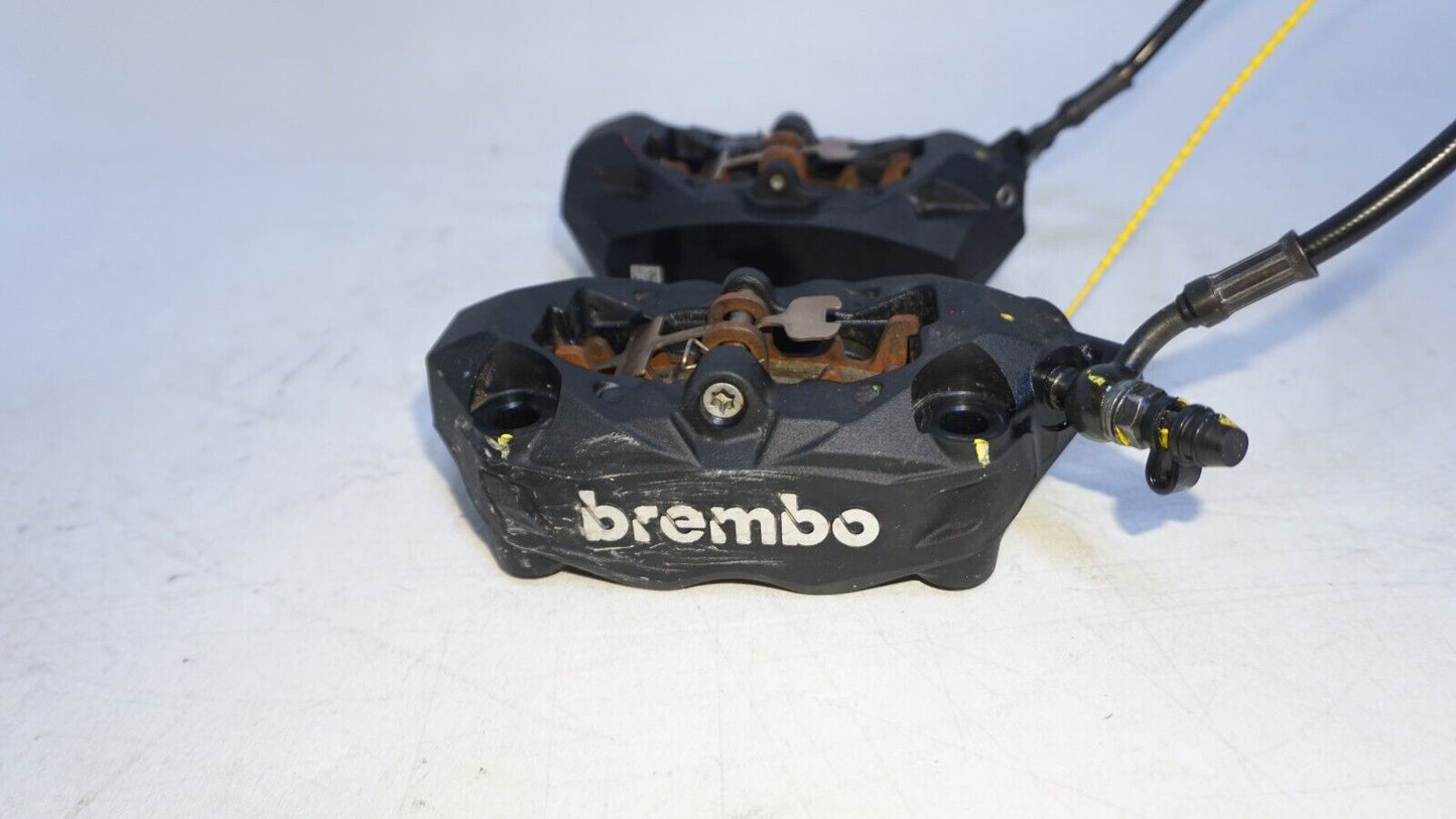 2022 Aprilia Tuono 660 RS Brembo 100mm Front Brake Calipers Caliper Pair OEM