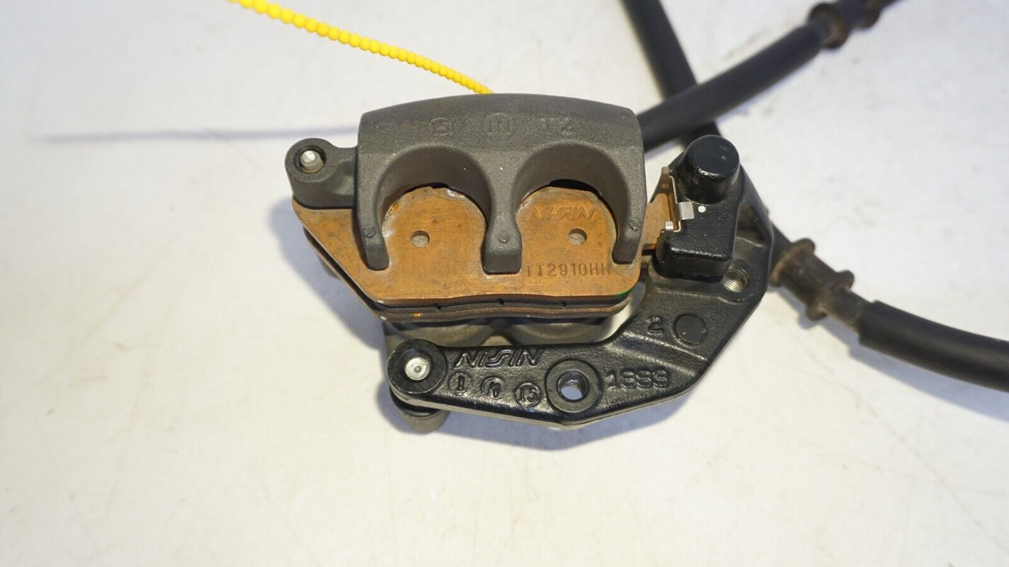 2022 17 18 19 20 21 22 KAWASAKI NINJA 650 FRONT BRAKE CALIPERS LINES 239636 OEM