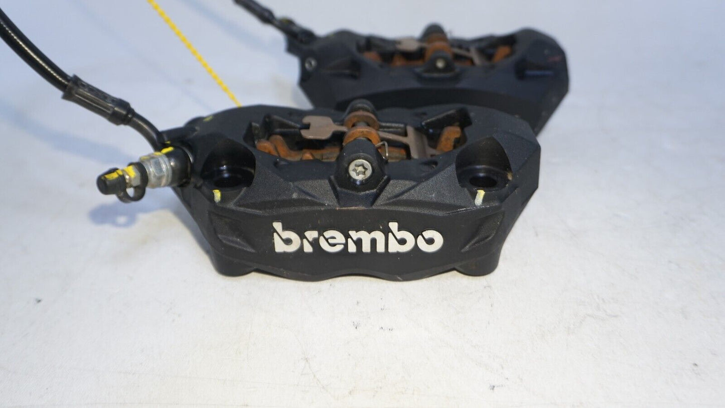 2022 Aprilia Tuono 660 RS Brembo 100mm Front Brake Calipers Caliper Pair OEM