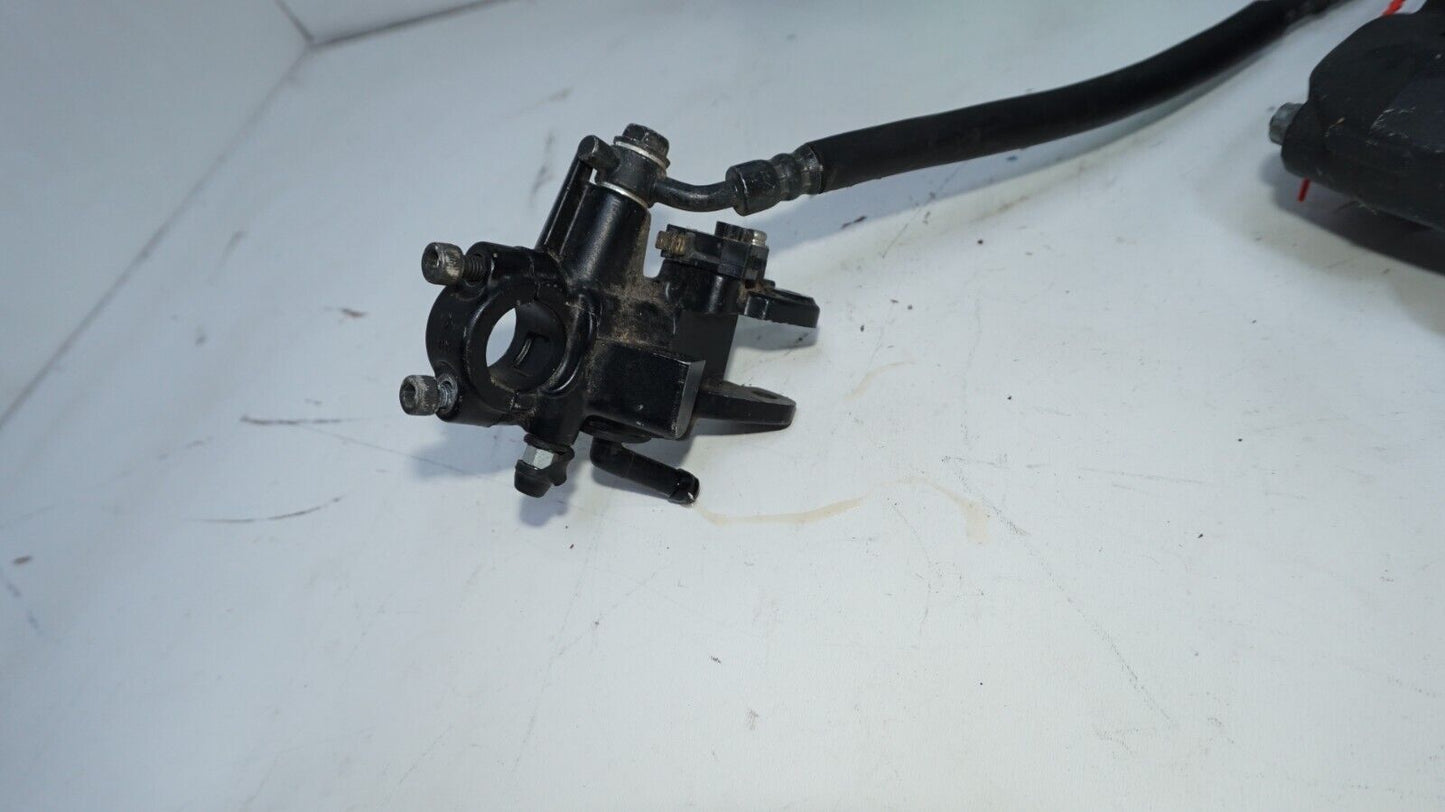2007 08 Kawasaki Ninja Zx6r ZX6 FRONT BRAKE MASTER CALIPER LINES 148102 OEM