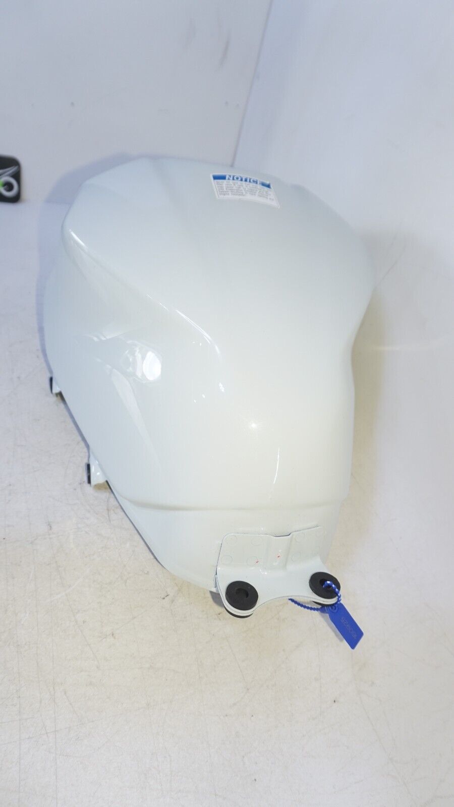 2023 Kawasaki Z400 ER400 18-23 Fuel Tank Gas White *Small Dent* 160925 OEM
