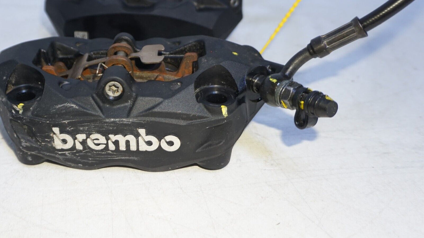 2022 Aprilia Tuono 660 RS Brembo 100mm Front Brake Calipers Caliper Pair OEM
