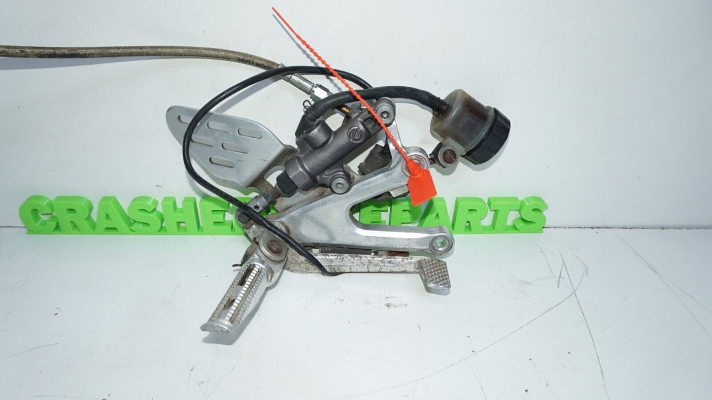 2005 03-05 Yamaha YZFR6 R6 Right Foot Rest Brake Pedal Peg Switch 148205 OEM