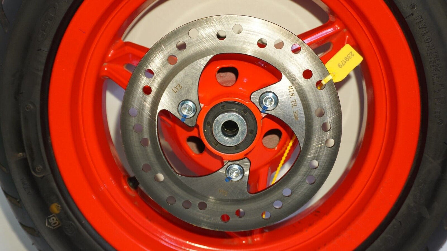 2023 2022 CF MOTO PAPIO Rear Wheel Rim Great Tire Rotor - 12 miles 239179 OEM