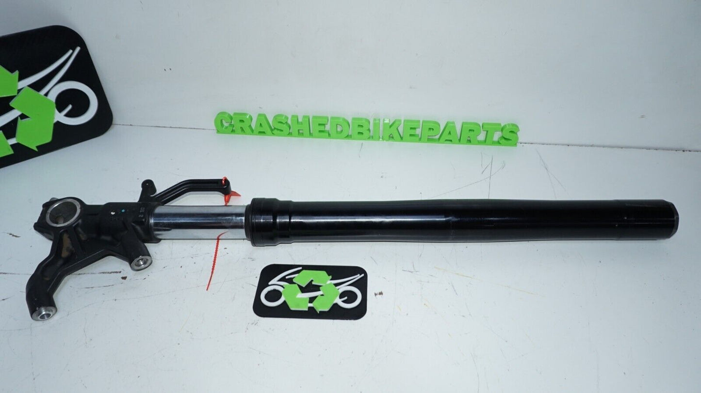 13-18 KAWASAKI NINJA ZX6R 636 Front RIGHT Fork Assembly straight Leg 148405 OEM
