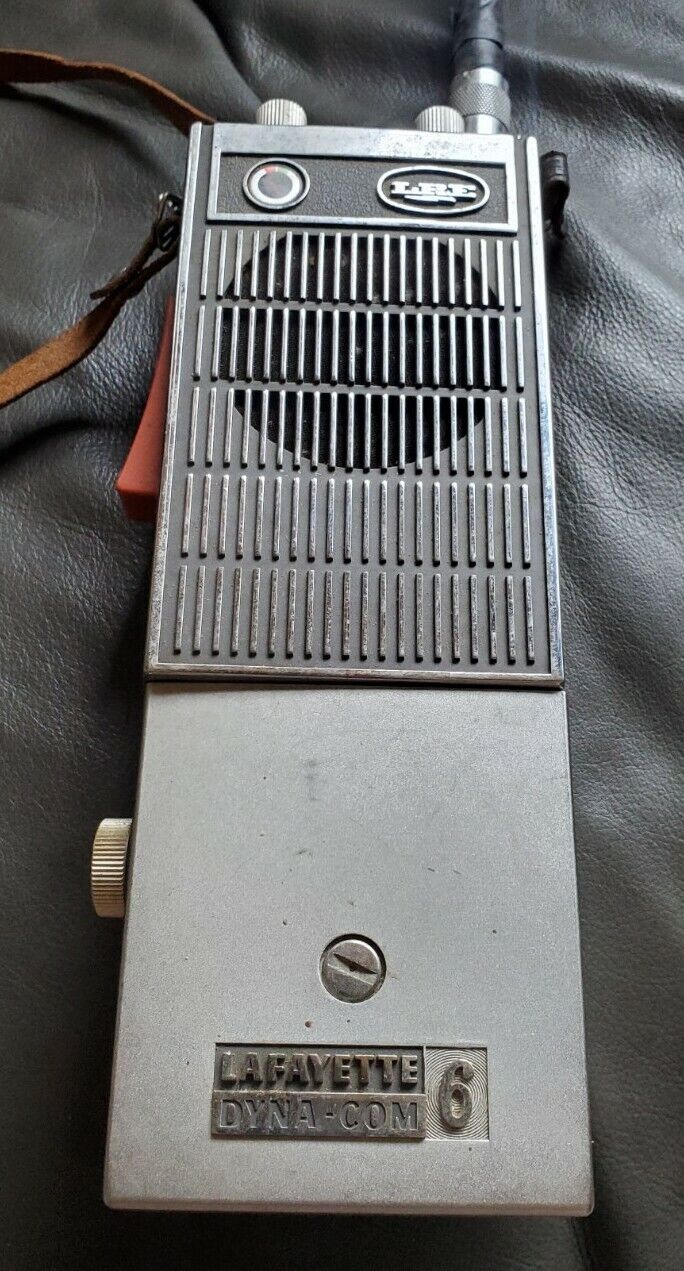LAFAYETTE RADIO DYNA-COM 6 CHANNEL WALKIE TALKIE CB RADIO Transceiver