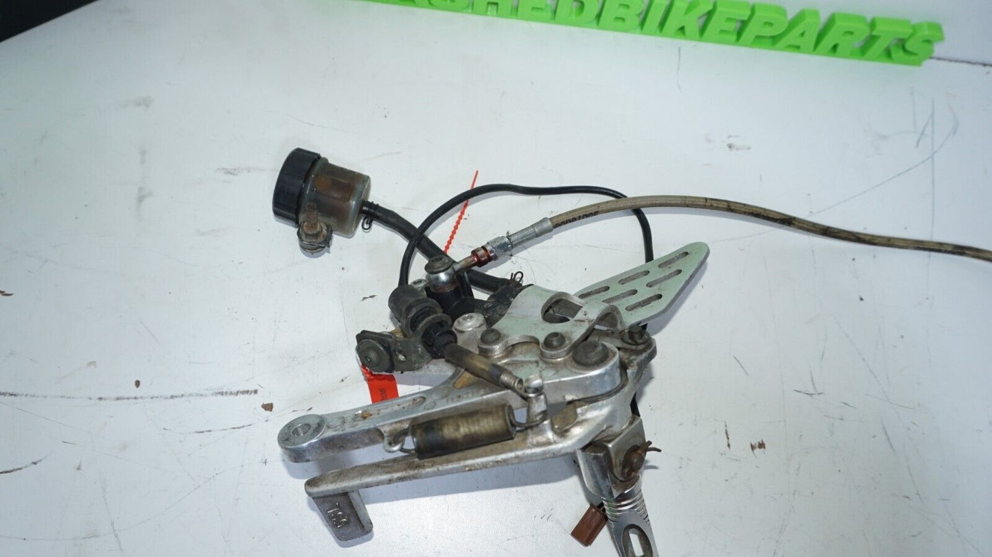 2005 03-05 Yamaha YZFR6 R6 Right Foot Rest Brake Pedal Peg Switch 148205 OEM