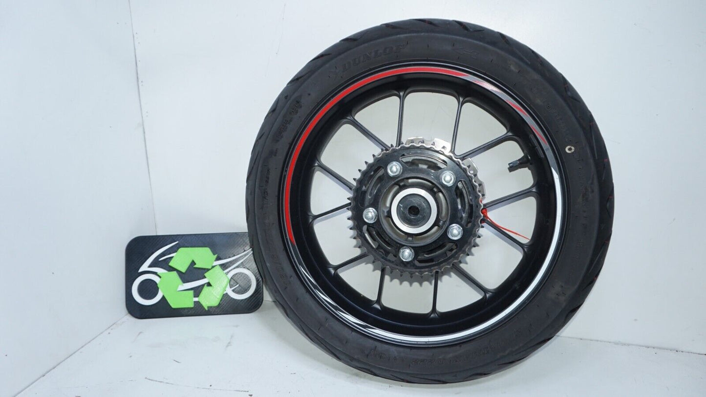 2019 20 21 HONDA CBR500R REAR WHEEL RIM GOOD TIRE ROTOR COMPLETE SPROCKET 148170