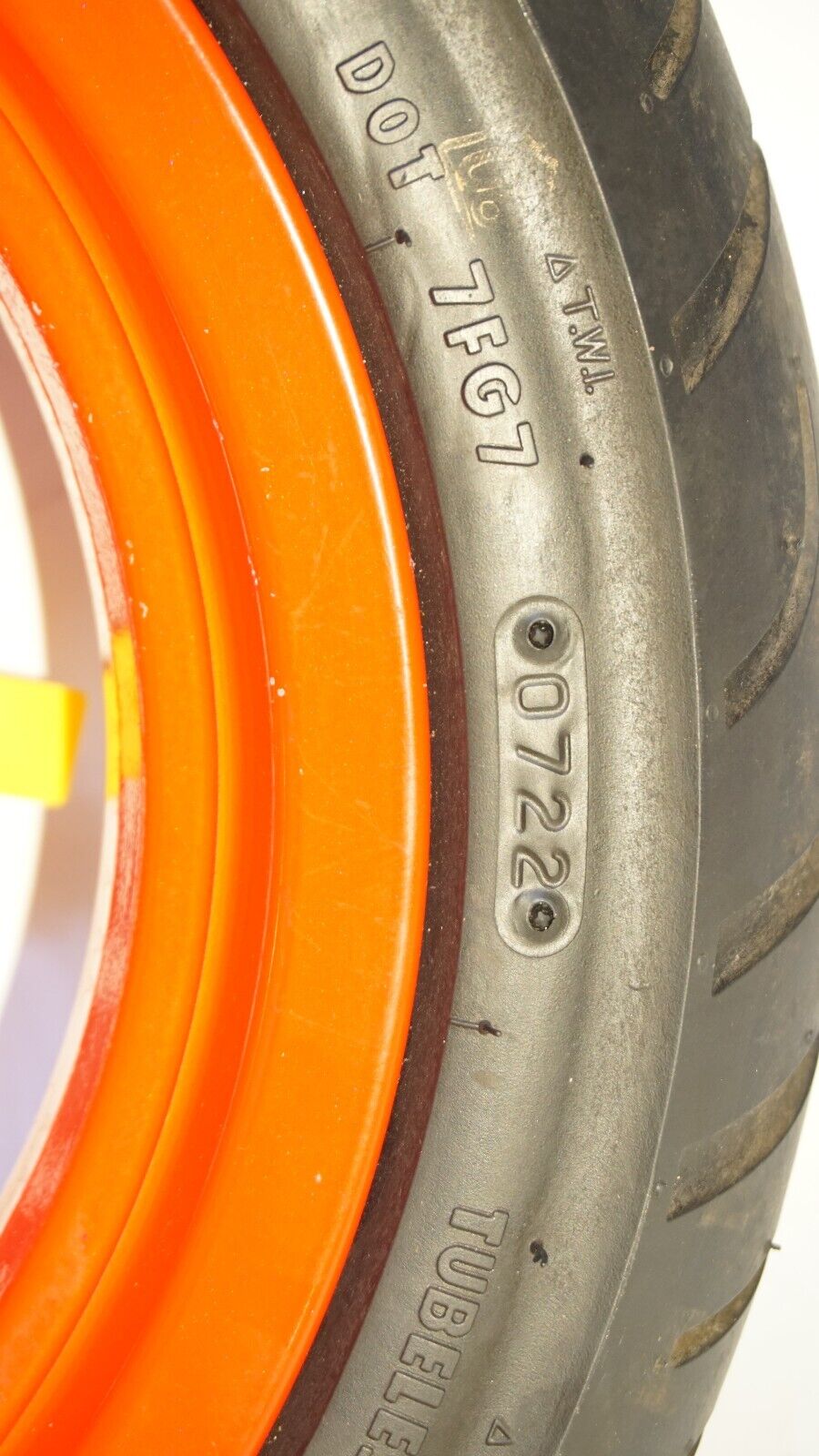 2023 2022 CF MOTO PAPIO Front Wheel Rim Tire Rotor - 12 miles NICE OEM