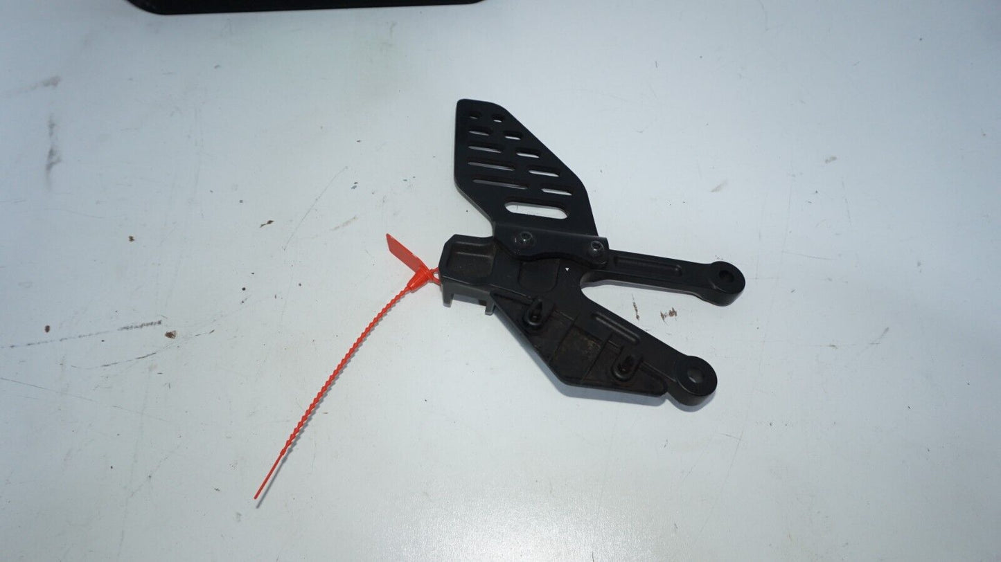 2006-11 Yamaha YZF R6 R6R Left Rearset Peg Bracket Black 148075 OEM