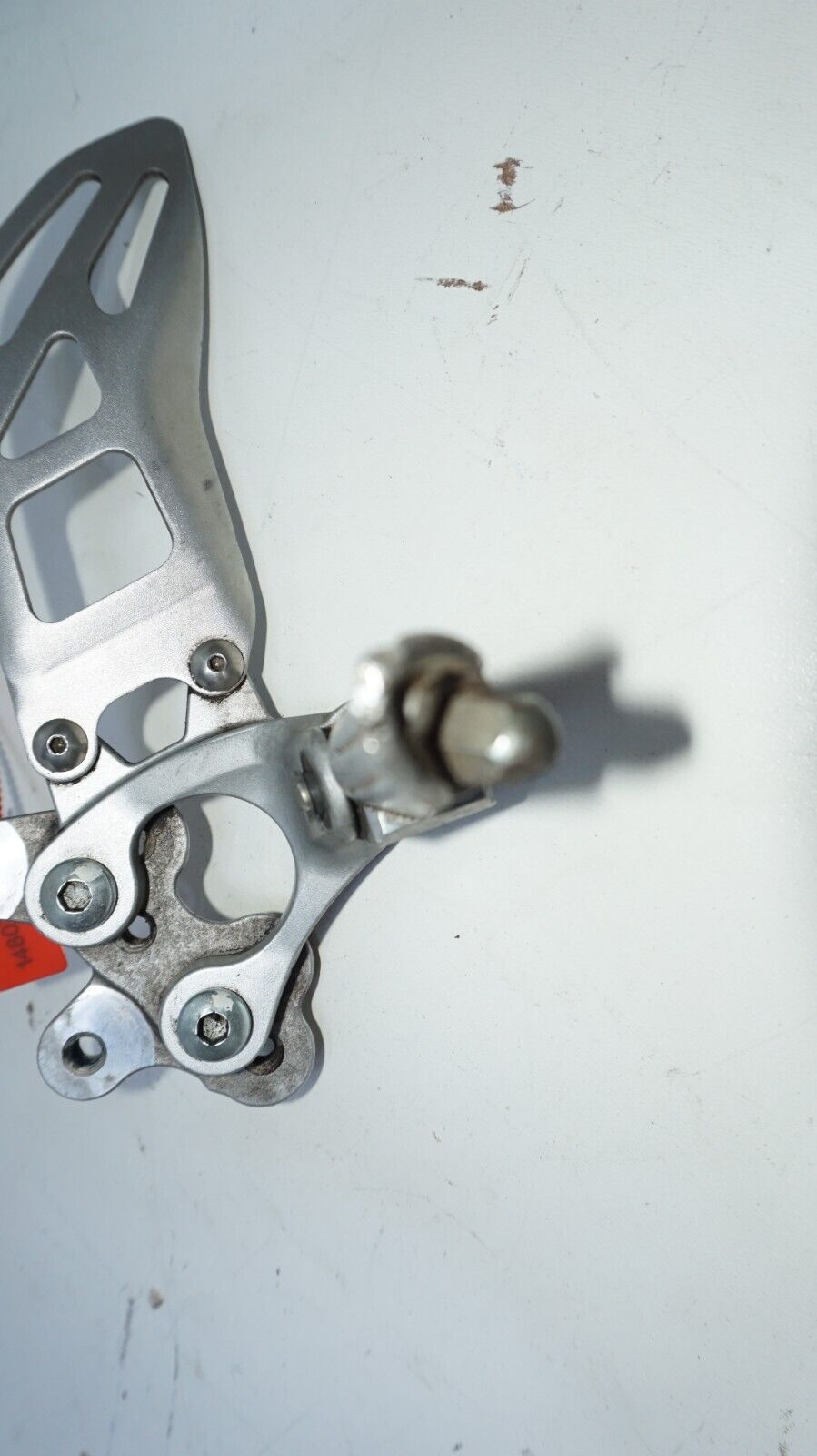 2012 - 16 Suzuki GSXR1000 Left front foot peg bracket rear set 148071 OEM