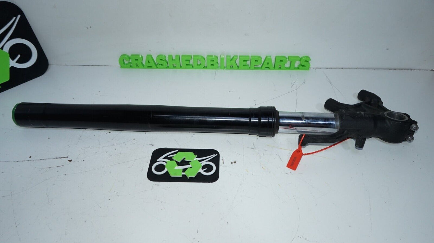 13-16 KAWASAKI ZX6R ZX 6 ZX6 636 RIGHT SIDE FORK FRONT TUBES 148392 Damaged