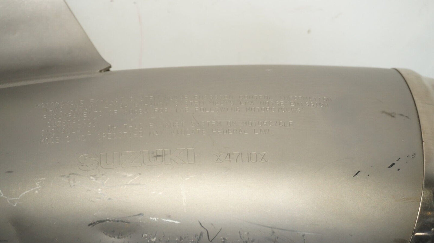 LEFT SIDE Muffler Stock Original 2009 - 11 GSXR1000 GSXR 1000 147780 OEM