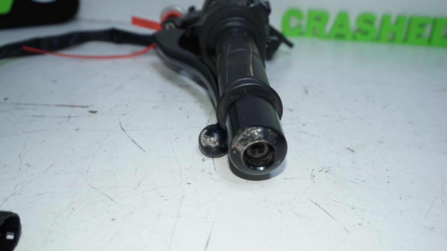 13-18 KAWASAKI NINJA ZX6R LEFT CLIP ON HANDLEBAR Perch Ktrc Switch 148613 OEM