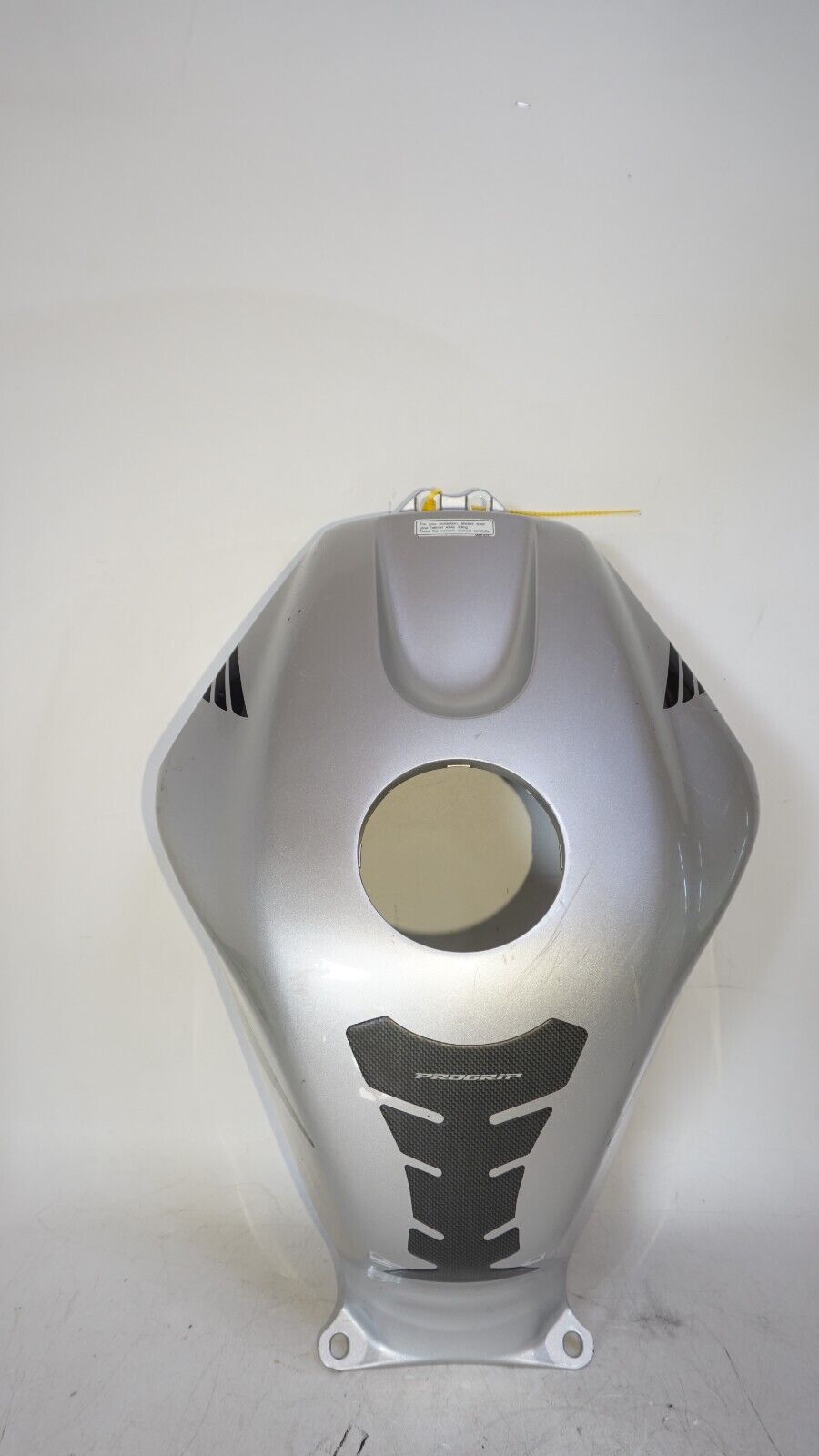 2007 - 2012 Honda CBR 600 RR FUEL TANK COVER Plastic Silver GENUINE 239320 OEM