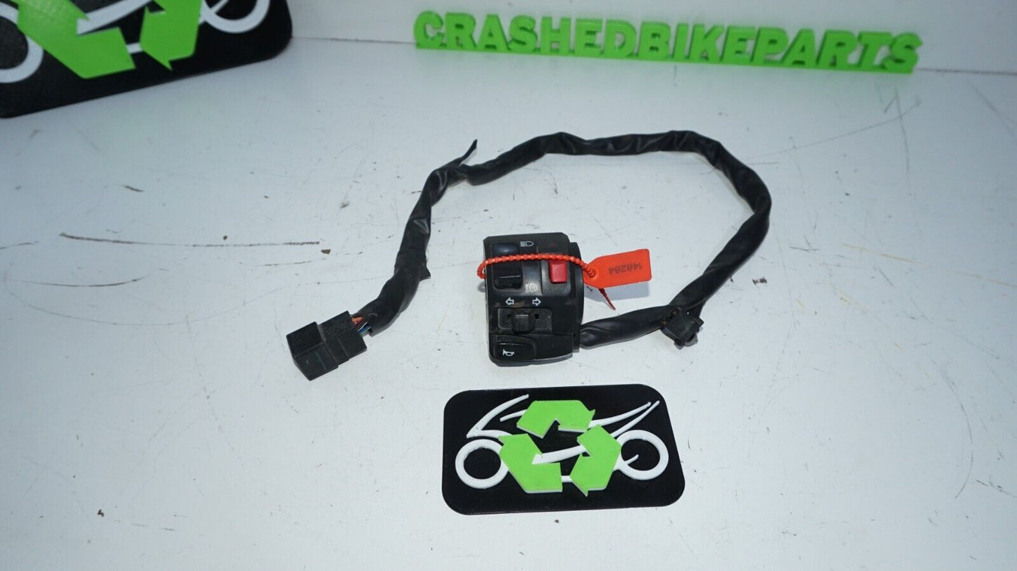 2006 06-07 Kawasaki ZX1400 ZX14R ZX14 Left Handlebar Switch Lights 148284 OEM