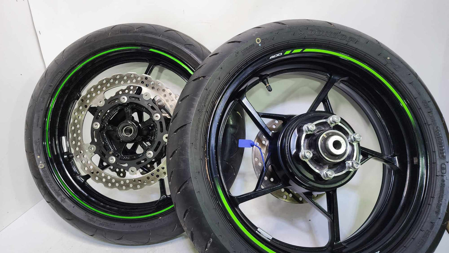 Kawasaki Wheel Combo with Rear Caliper and Cush Drive