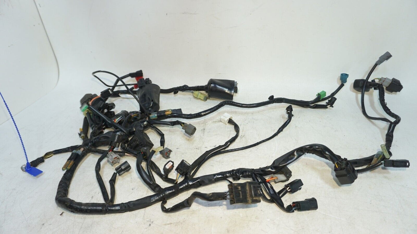 20231 KAWASAKI NINJA 400 EX400 MAIN ENGINE WIRING HARNESS MOTOR 160059 OEM