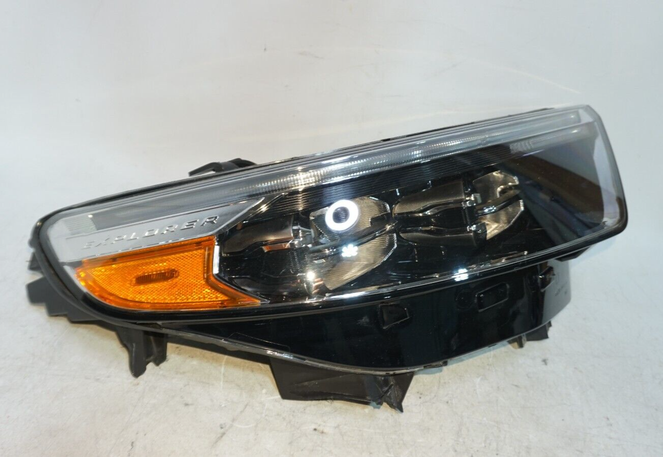 2020 - 22 FORD EXPLORER SPORT BLACK RIGHT SIDE HEADLIGHT 254910 LED ORIGINAL OEM