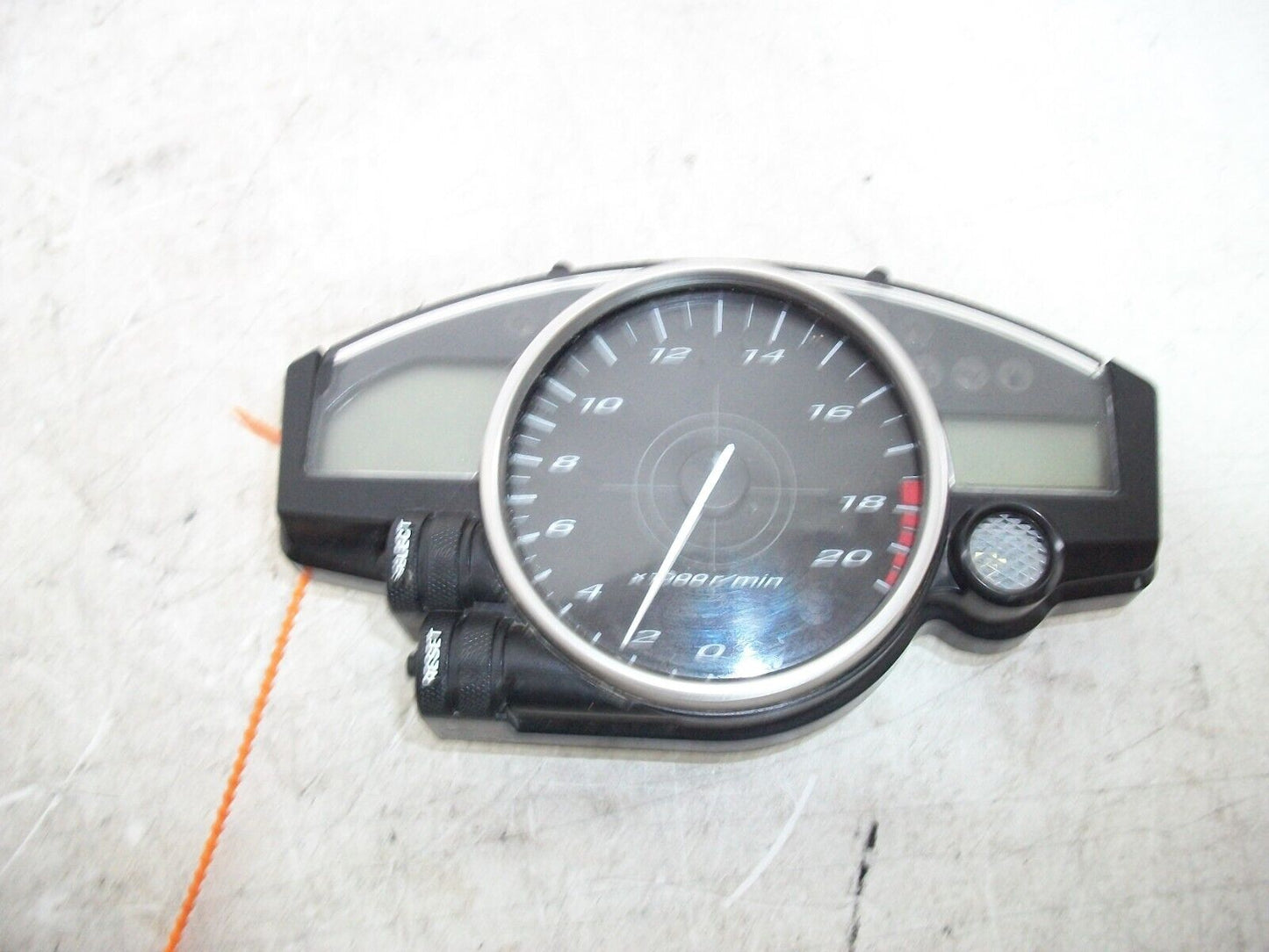 2006 2007 YAMAHA YZF R6 R6R  SPEEDO TACH GAUGES CLUSTER SPEEDOMETER 254778 OEM