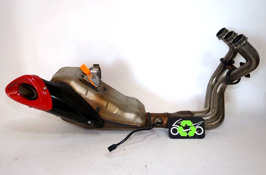 2016 YAMAHA MT-09 FZ09 FULL EXHAUST SYSTEM HEADER MUFFLER 254098 GENUINE OEM