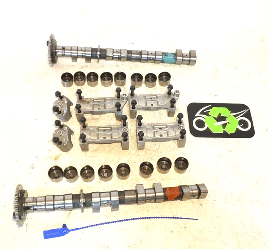 2009 -17 Yamaha FZ6 FZ6R FZ6RYB Cams Camshafts with Gears Caps Shims 160193 OEM