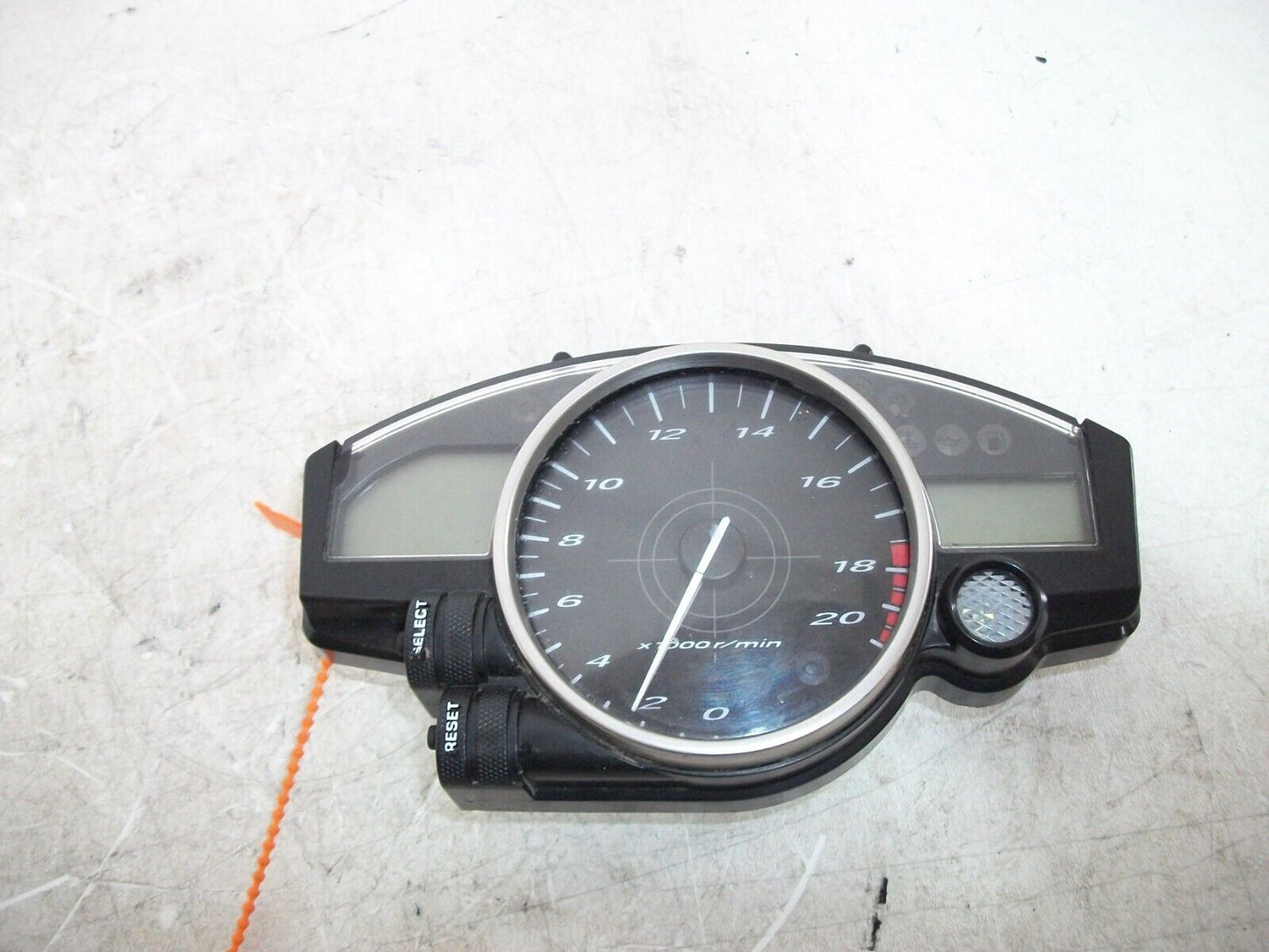 2006 2007 YAMAHA YZF R6 R6R  SPEEDO TACH GAUGES CLUSTER SPEEDOMETER 254778 OEM