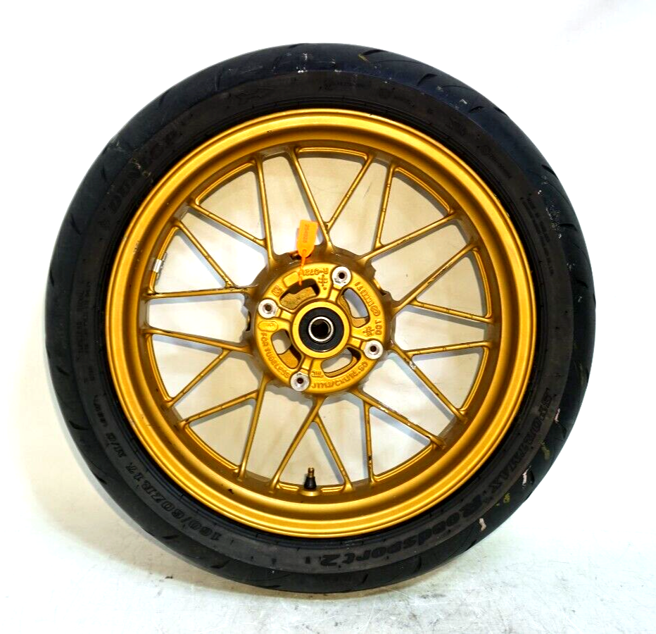 2022 22-23 Kawasaki Z650RS Z650 Rear Back Wheel Rim Straight  GOLD 254928 OEM