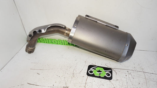 2012 - 2014 YAMAHA YZF R1 Left Muffler Exhaust 14B-7   - 147813 -  OEM