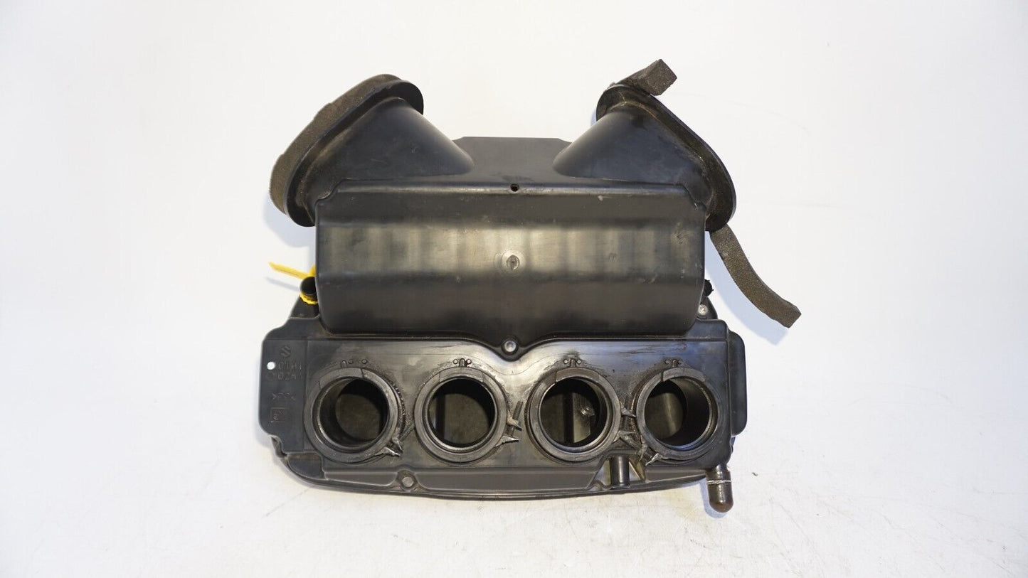 2008 2009  SUZUKI GSXR 600 AIRBOX INTAKE FILTER HOUSING VELOCITY STACKS OEM