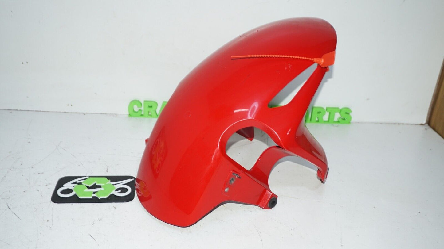 2008 -11 Honda Cbr1000RR Front Wheel Fender Cowl Fairing RED Plastic  148685 OEM