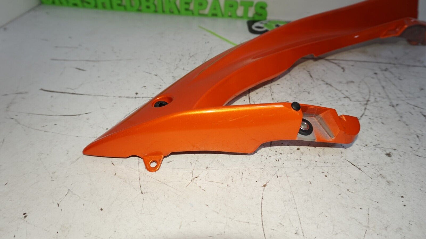 2008 - 2016 Yamaha R6 R6R Right Upper Mid Fairing Cover ORANGE 147742 OEM