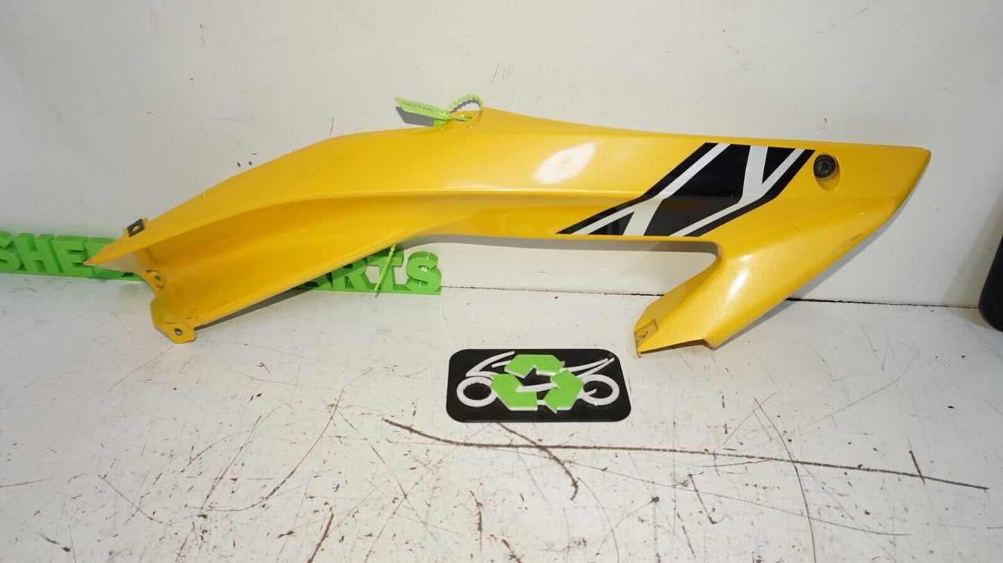 2008 - 2016 Yamaha R6 R6R LEFT Upper Mid Fairing Cover YELLOW 147744 OEM