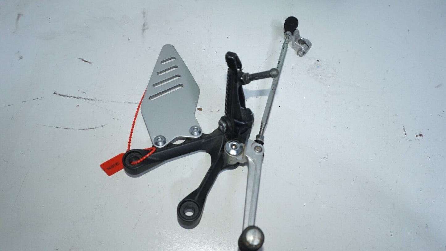 2009-2012 KAWASAKI NINJA ZX6R FRONT LEFT REARSET SHIFTER PEDAL FOOT PEG 148116